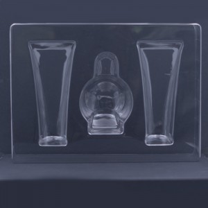 化粧品プラスチック製のブリスターパッケージトレイを形成するカスタムバキューム