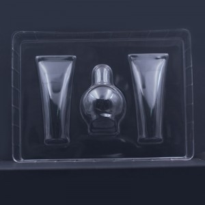 化粧品プラスチック製のブリスターパッケージトレイを形成するカスタムバキューム