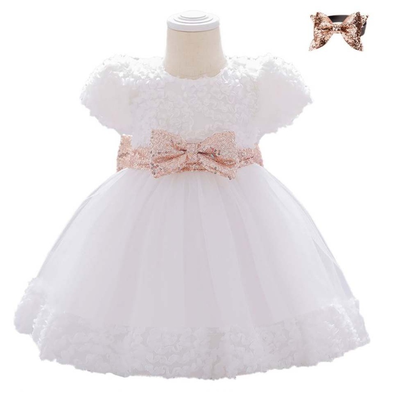 Baige Garment Girls Party Dress Baby Frock Design Princess Birthday Girl Dresses