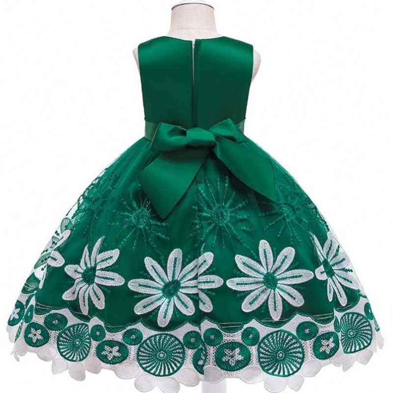 Baige New Design Flower Girls Dresses Kids Party Birthday Wedding Princess Children Dress L5266