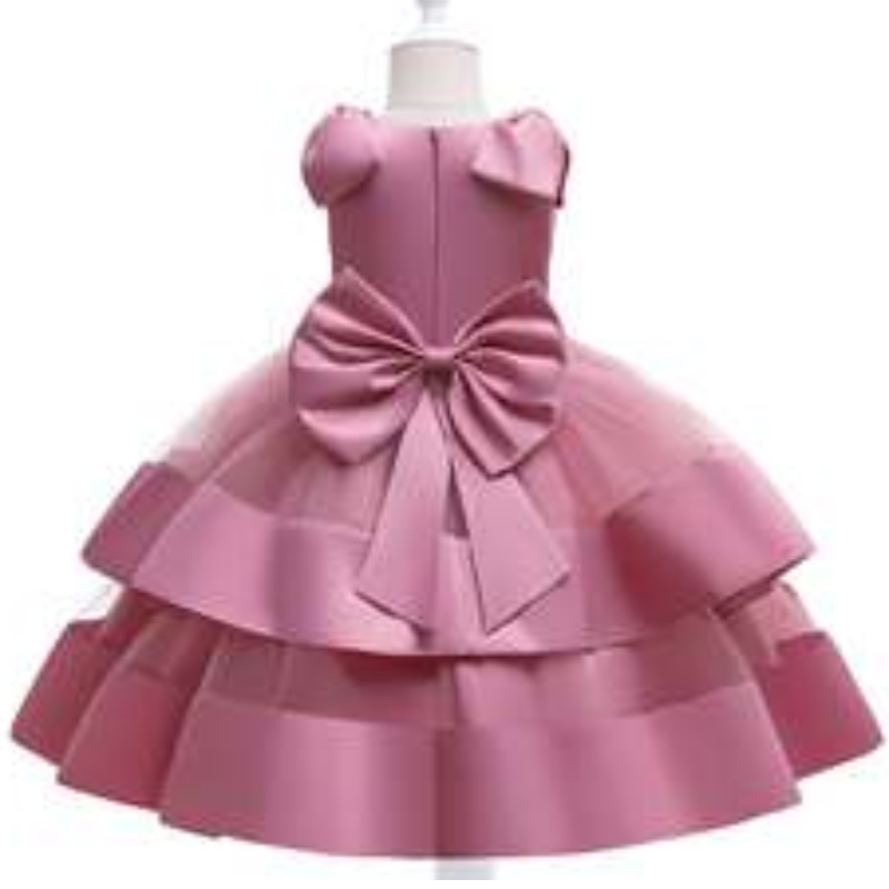 Baige New Collection Clothes Girls Party Dressesエレガント3歳の子供ボールガウン