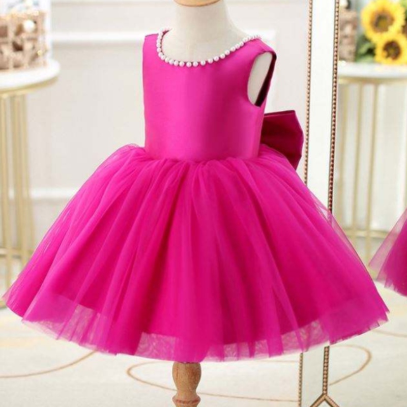 Baige OEM Wholesale Childs Children Party Birthday Girl Dress Princess Party DressDZ002