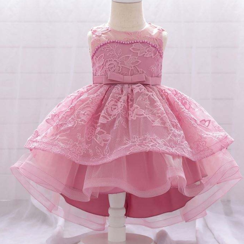 Baige 2021 Good Quality New Baby Frock Design Toddler Girls Child Summer Trailing Dress T1939XZ