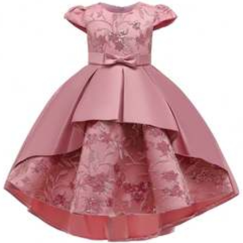 Baige Wholesale Children \\ 'S Clothing New Flowers Kids Floral Dress for Girl Dress FancyT5170