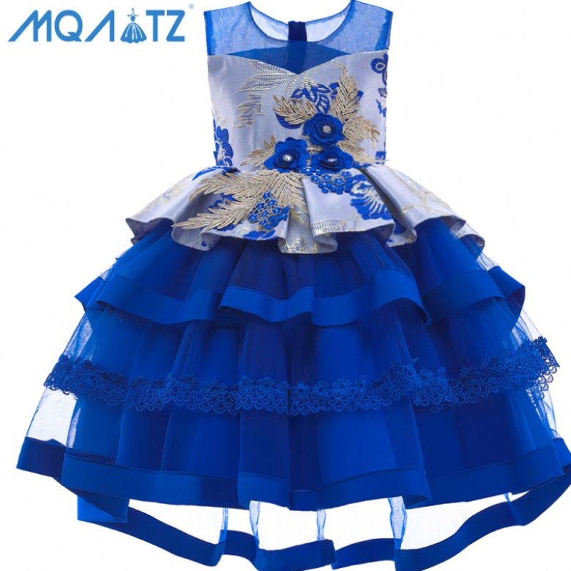 Baige Hot Selling Multi-LayeredBady Girl Birthday Dresses CottenGirlPrincess Party Dresses Girls Tutu Dress for Party