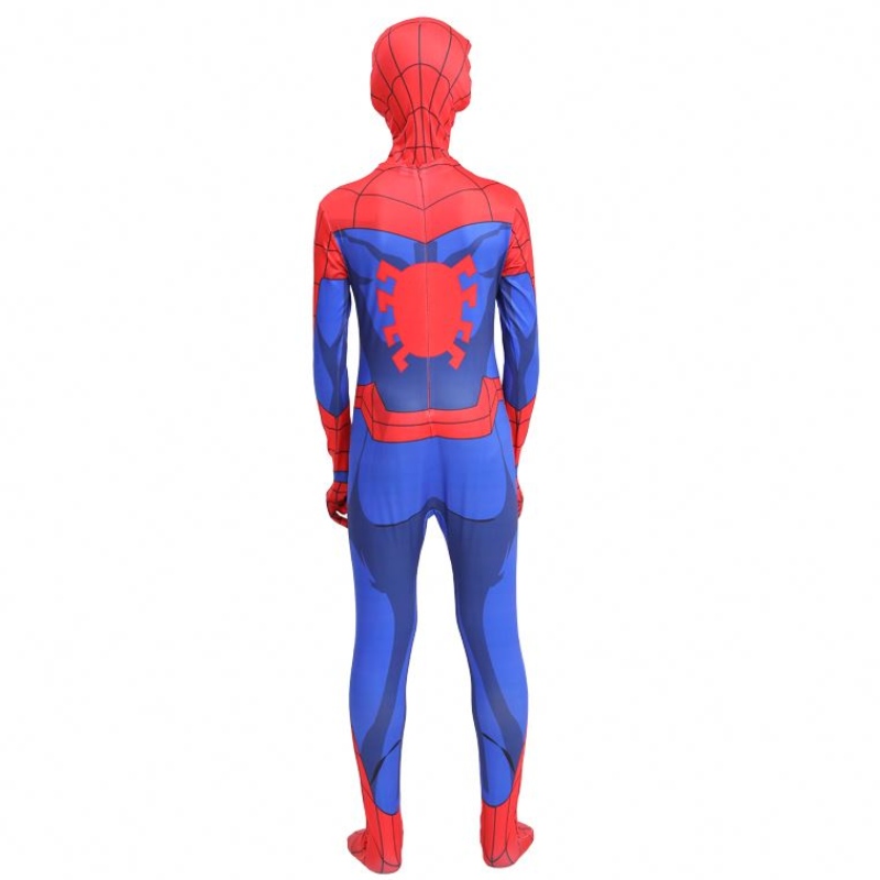 クラシックホットセールハロウィーンパーティーキッズ&adult TV&movieスーパーヒーローコスプレアニメジャンプスーツスパイダーマン屋内服コスチューム付きマスク