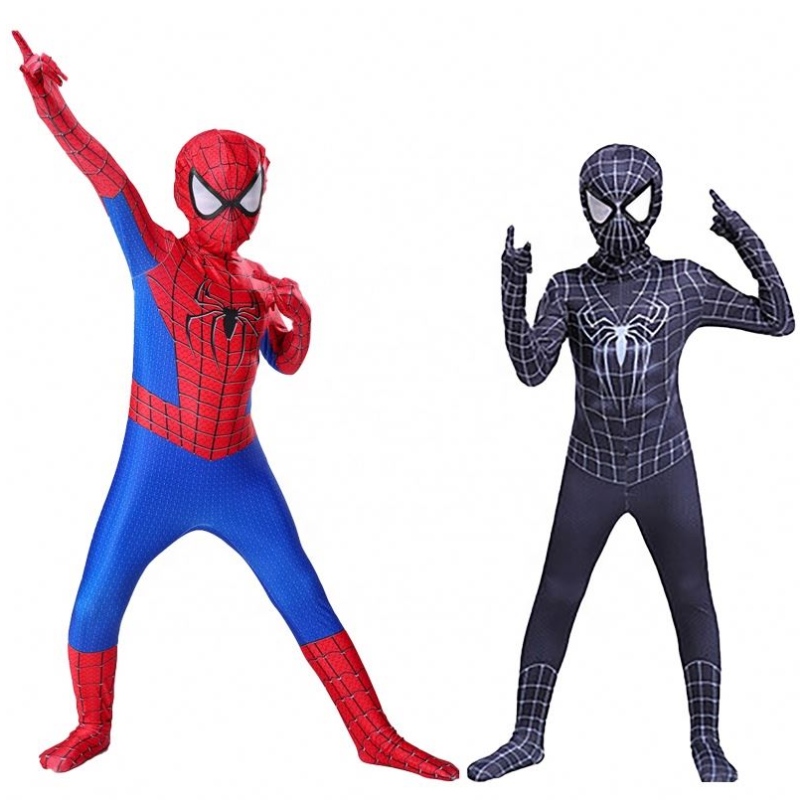 大人のためのレッドハロウィーンコスチュームテレビ&filmスーパーヒーローコスプレ高品質のスーツTraje Spider Man Costume for Kids