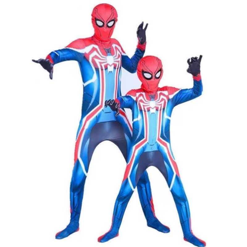 スーパーヒーロースパイダーマンの子供にスーツコスプレスパイダーマンコスチュームキッズボーイズ最新ハロウィーンカーニバルコスチューム