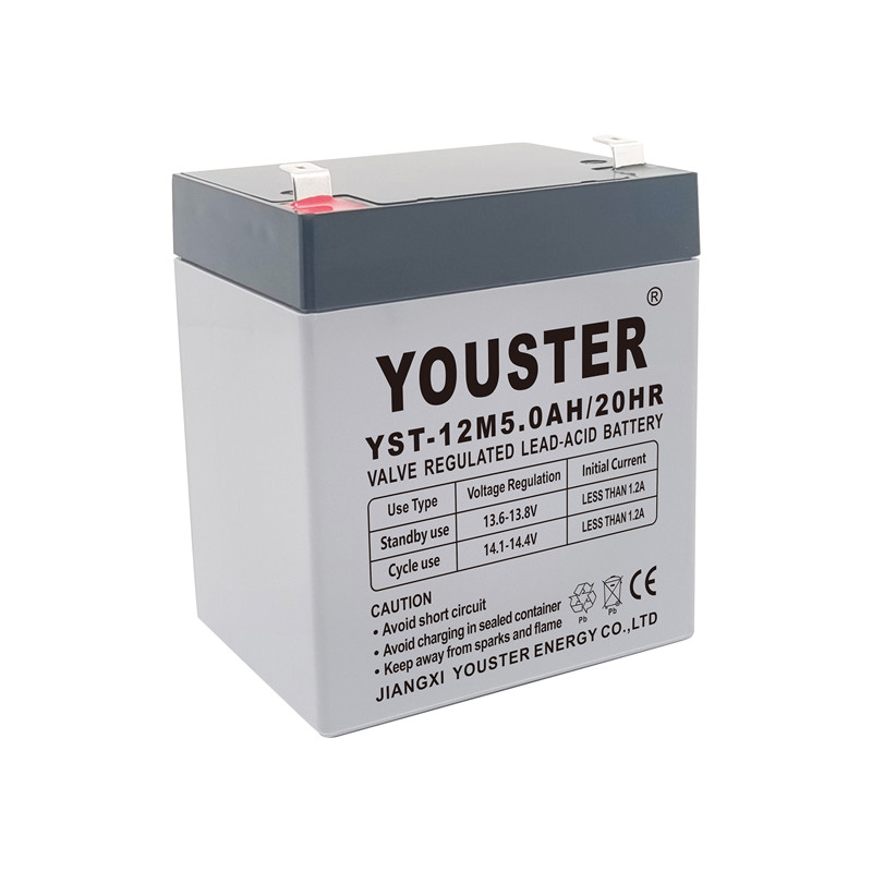 Youster Long Life AGM SEALED LEAD-ACID UPSバッテリー12V 5AHバックアップバッテリー