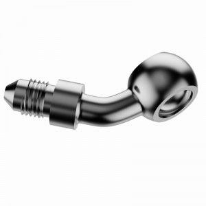 35度アルミニウムバンジョーアダプターボルトブレーキフィッティング製造