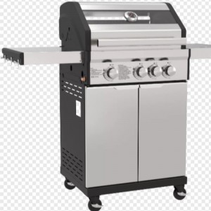贅沢な屋外の庭ガスBBQグリル