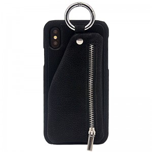 Apple iPhone 8携帯電話の保護ケース、手動革の保護ケース、小さな財布保管携帯電話バッグ、抵抗性と振動抵抗性革の赤い携帯電話ケース