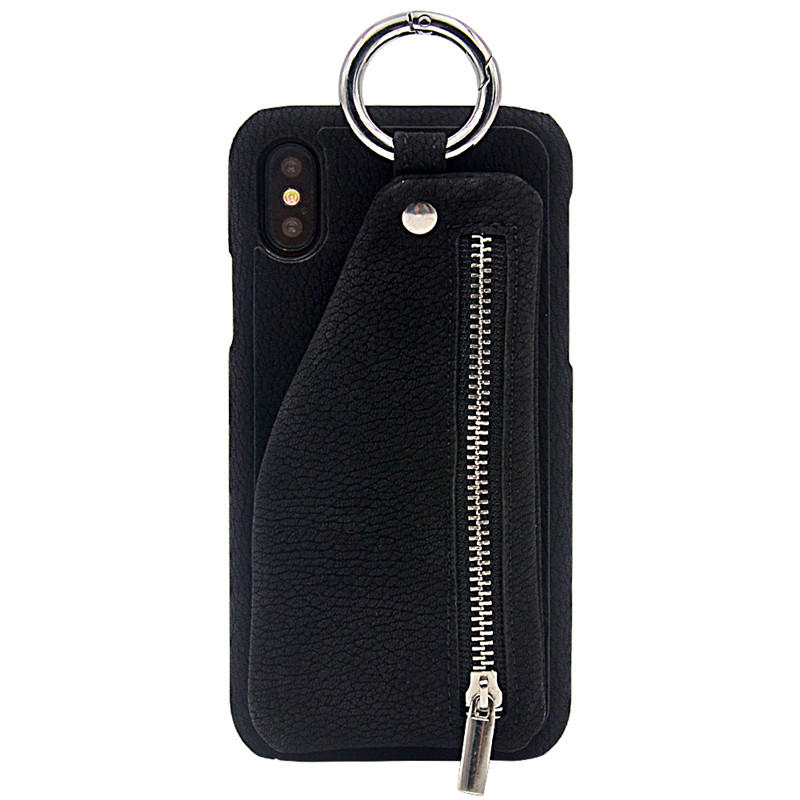 Apple iPhone 8携帯電話の保護ケース、手動革の保護ケース、小さな財布保管携帯電話バッグ、抵抗性と振動抵抗性革の赤い携帯電話ケース