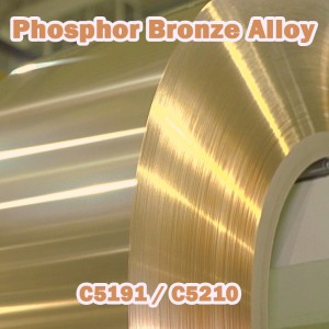 C5191 C5210 Phospor Bronze Alloyシリーズ
