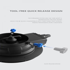 農業用ドローン播種システム