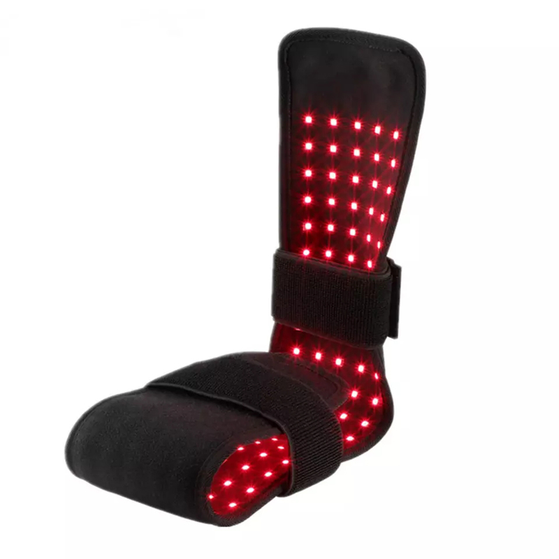 体の痛みのための赤い赤外線療法ベルト、近赤外LEDライトラップデバイスタイマー付き柔軟なウェアラブルパッド640NM 660NM 850NMバックショルダー膝関節の足の痛みの緩和