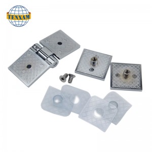 正方形のヒンジ