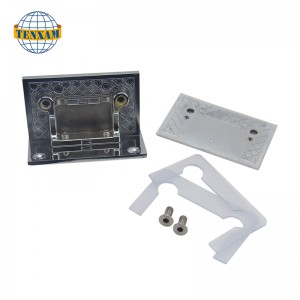 両面四角いガラスクリップ