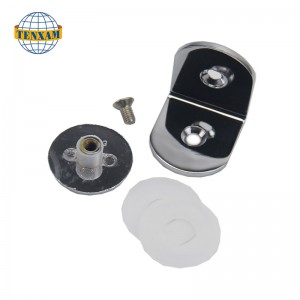 シングルサイドボール90度固定クリップ