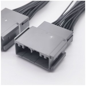 JAE34020PF1新しいエネルギー車両接続ハーネス防水ハーネス2.2間隔ターミナルワイヤのカスタマイズ
