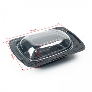 ローストチキンウズラミートトレイは容器を取り除きます