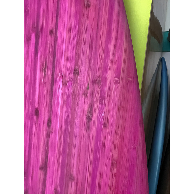 完全な木製ベニヤサーフボード樹脂色のサーフボード