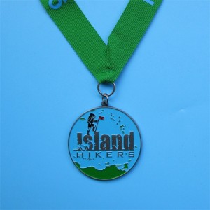 亜鉛合金ダイキャスティングメダルナイロンリボンメダル