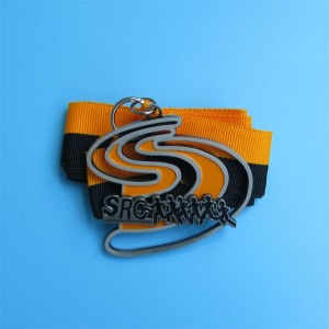 ストラップメダルであなた自身のスポーツ合金メダルをデザインしますスポーツメタル