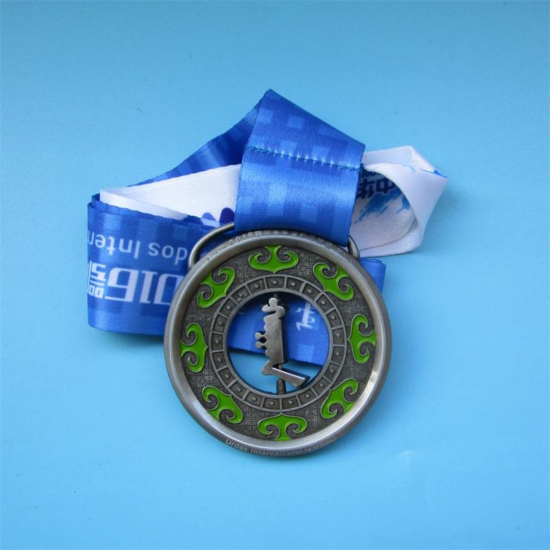 メダル運動ランニングアンティークメタルメダル
