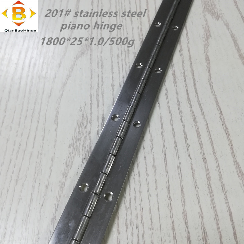 標準サイズの長いヒンジ201#72 ’’*1ステンレス鋼ピアノヒンジ連続列キャビネットピアノヒンジ