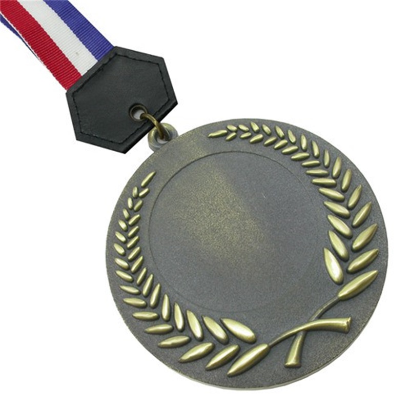 スポーツメダルカスタムピュアカラーソリッドメダルメッキメッキゴールドシルバーカッパーメダル