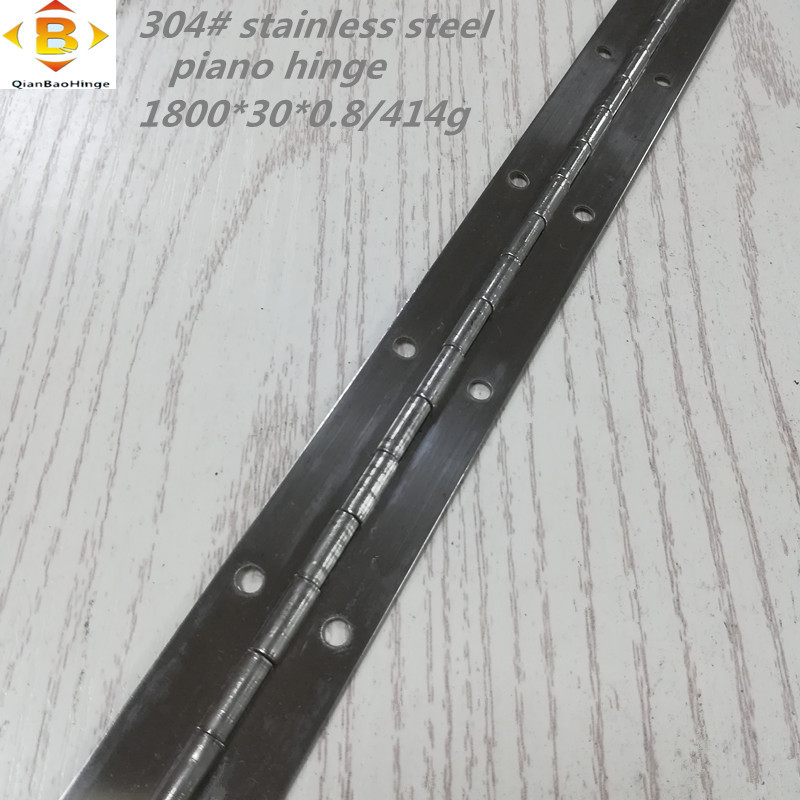 標準サイズの長いヒンジ304#72 ’’ステンレス鋼ピアノヒンジ連続列キャビネットピアノヒンジ