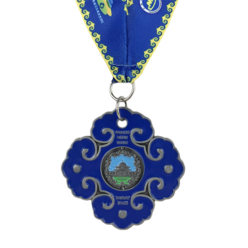 ユニークなデザインカスタムロゴ4Dスポーツメダリオンメタル記念メダル