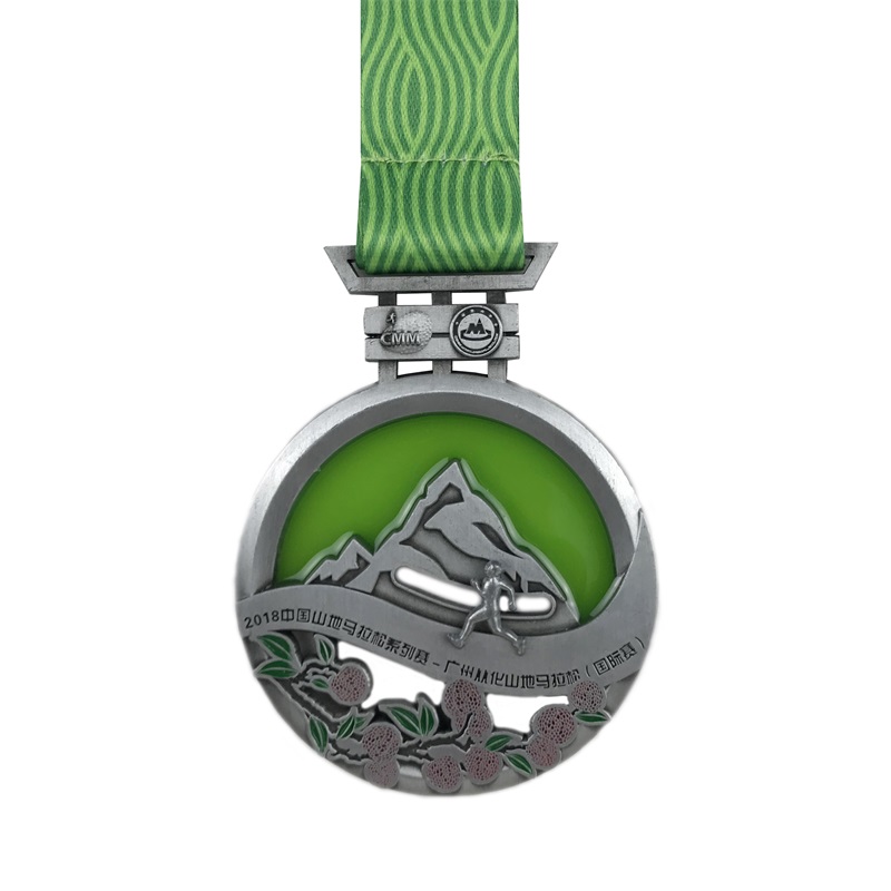 完璧なデザインカスタムロゴ4Dスポーツメダルとリボン記念メダル