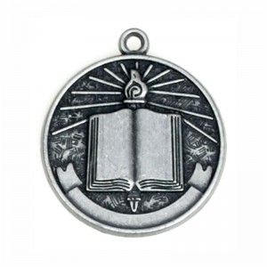再処理された金属メダルストックメダル7/8インチアンティークシルバースポーツメダル
