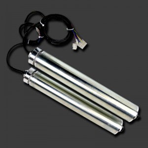 カスタマイズされたDCブラシレス電動ローラーラバーコーティング24V 48VPLCコントロールダブルロウスプロケットパワーモーターコンベアベルト