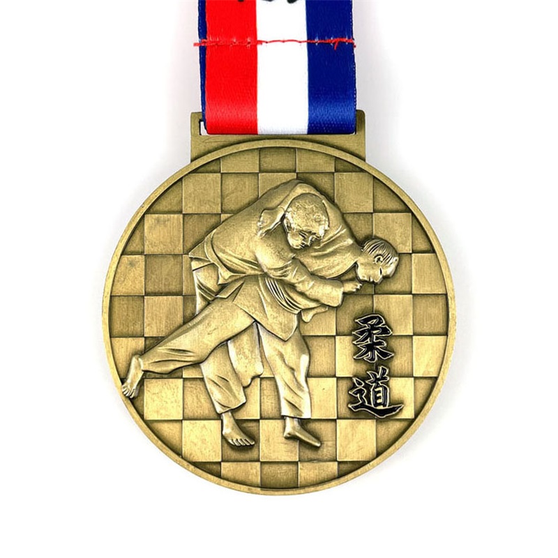 レースメダルカスタムキャストメタルメダルkung fu medal fu medallion