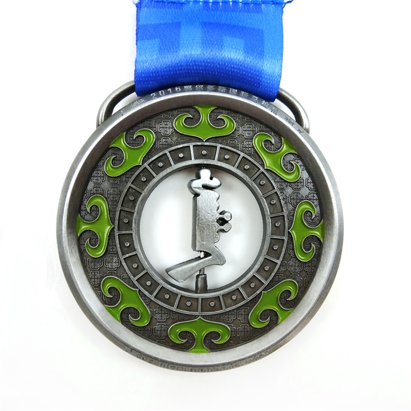あなた自身のデザイン3Dロゴを使用した各形状スポーツ賞のメダルを作成するメタルカスタム