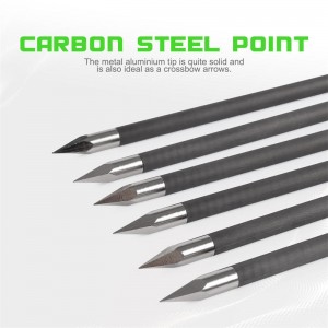 Elongarrow 119612-06屋外狩猟用のカーボンアローボルト16cm