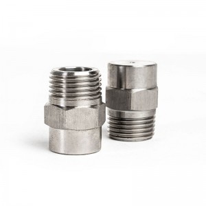 ステンレス鋼の固体コーンノズルダスティングと加湿高および低圧霧化コニカルノズルウォーターミストクリーニングノズル