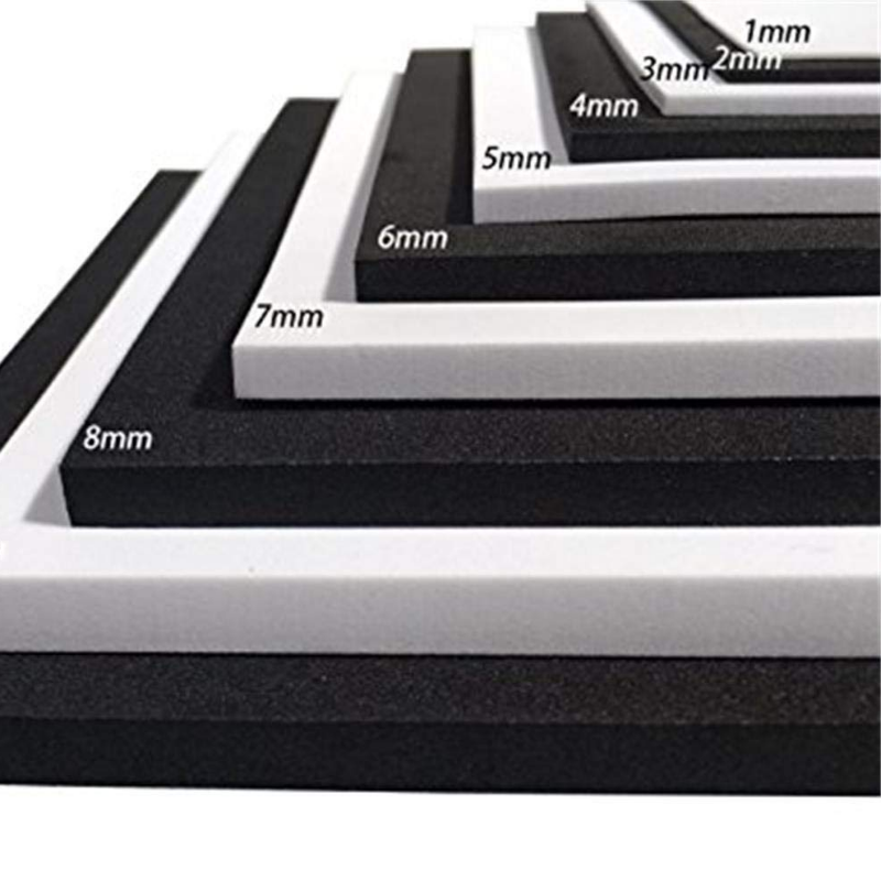 ホットセラーカスタムブラックエヴァフォームシート良質の衝撃プルーフアンチスキッドガスケット環境に優しい味のないEVAシート