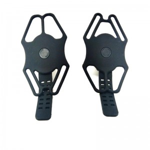 シリコンバイク電話ホルダー、[360°回転衝撃プルーフ]自転車電話ホルダー、ユニバーサルシリコンオートバイ電話ホルダー、iPhone 14 13 12 11 Pro Max、