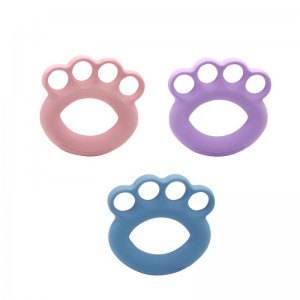 シリコングリップストレングストレーナーシリコーンハンドと前腕のエクササイザーと強化装置の人、ハンドグリップ強化、グリップハンドエクササイズリング