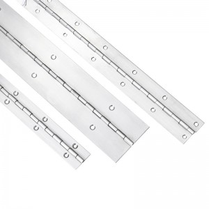 標準サイズの長いヒンジ304#72 ’’ステンレス鋼ピアノヒンジ連続列キャビネットピアノヒンジ