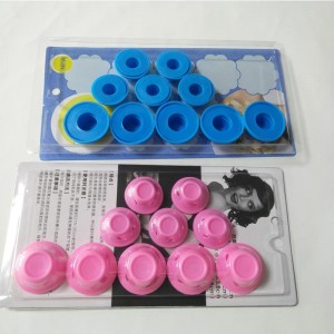 熱加熱カーラー、シリコンカーラーカールツール、暖房なし、髪の損傷なし、掃除が簡単な