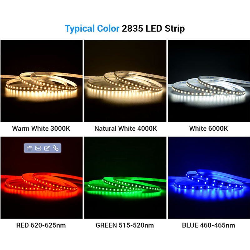 2835 60LEDS/m LEDストリップ