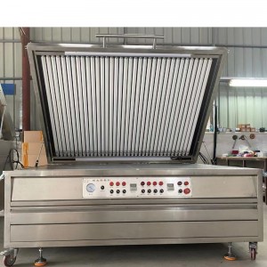 フレキシュプレートメーカー用のフレックス印刷フォトポリマープレートの露出とスティックネス除去マシン