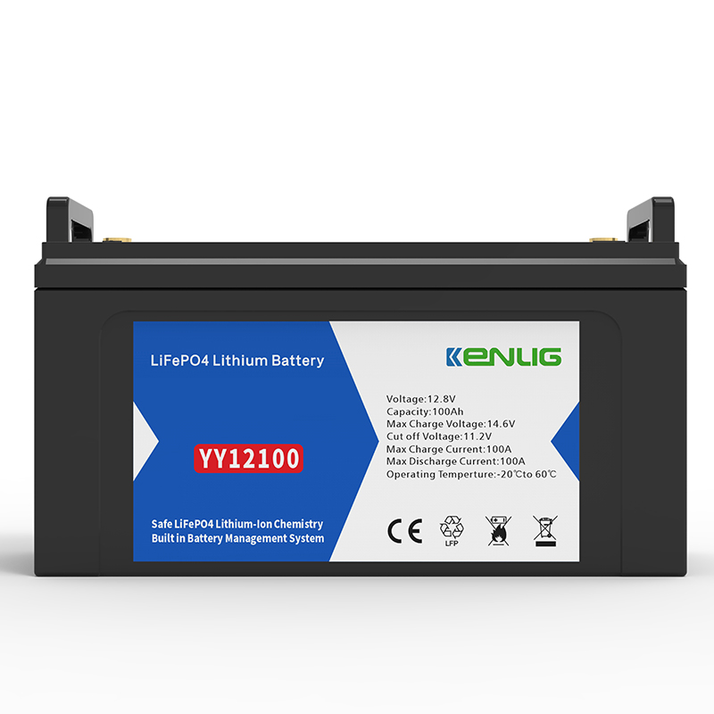 Kenligポータブルプラスチックバッテリーパック12.8V 100/120/150/200AHホームコマーシャルソーラーエネルギー貯蔵システムリチウムバッテリー