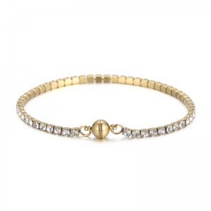 ヨーロッパとアメリカ合衆国トレンドチタンスチールスクエアジルコンインスウィンドハンド装飾