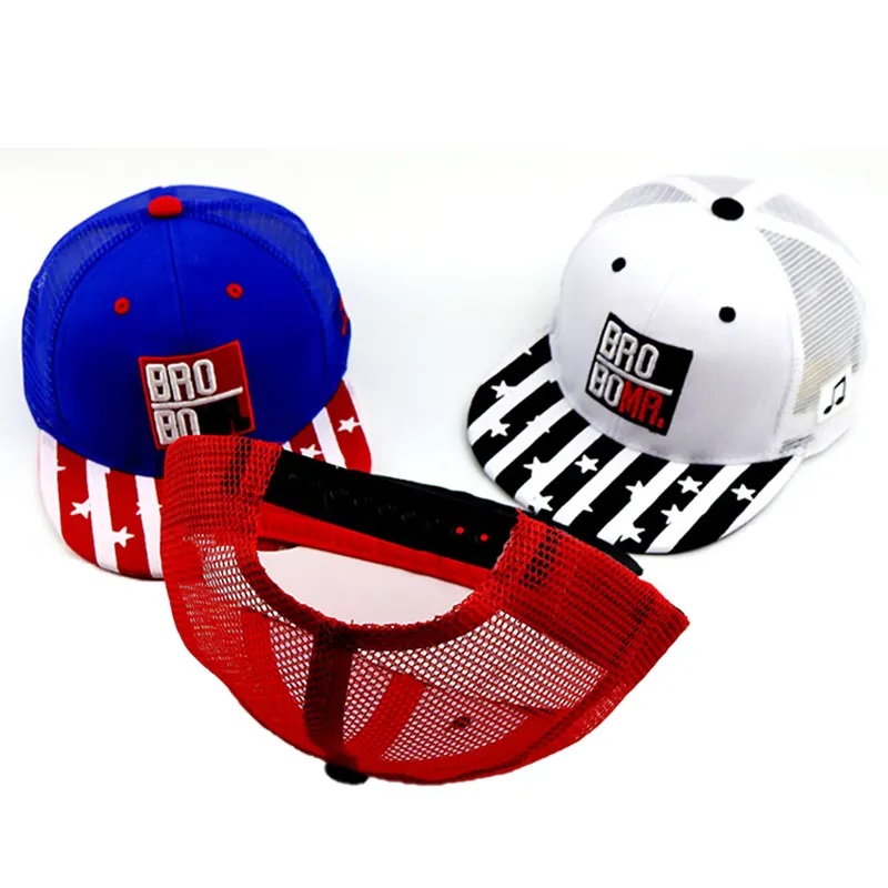 カスタム3D刺繍Gorras Casquette de Hip Hop Sports Caps Baseball Hat New Vintage Cap ERAフレームメッシュスナップバックキャップ